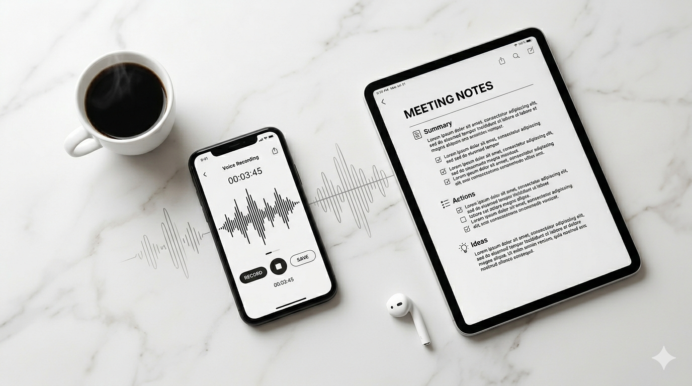 Voice to Notes: How Soria Turns What You Say into What You Need